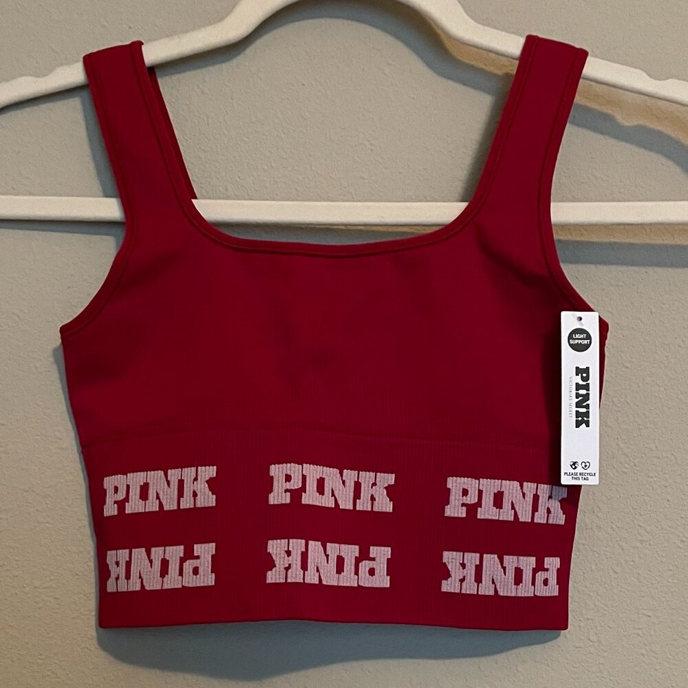 Victoria's Secret, PINK, XS, Soft Seamless Sports Bra